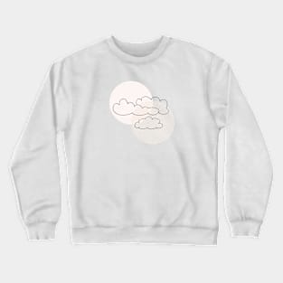 Pink clouds Crewneck Sweatshirt